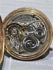 ELGIN POCKET WATCH MODEL 2 GRADE 320 7J 0S NOT RUNNING